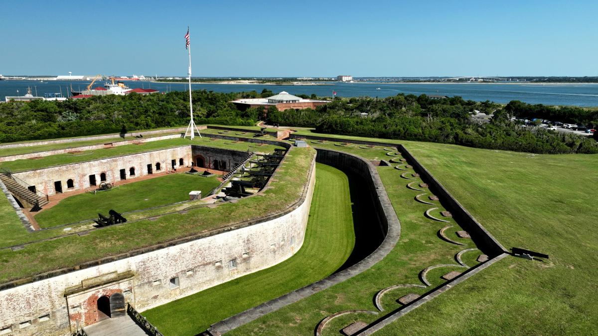 Fort Macon Aerial View