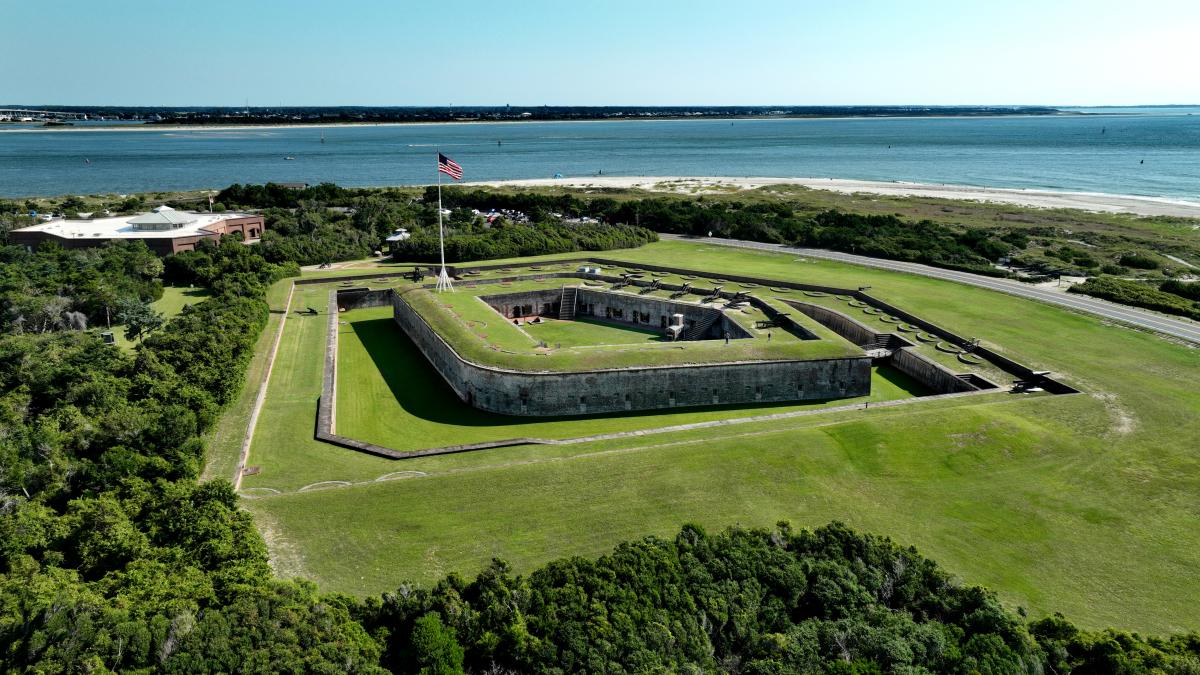 Fort Macon Aerial