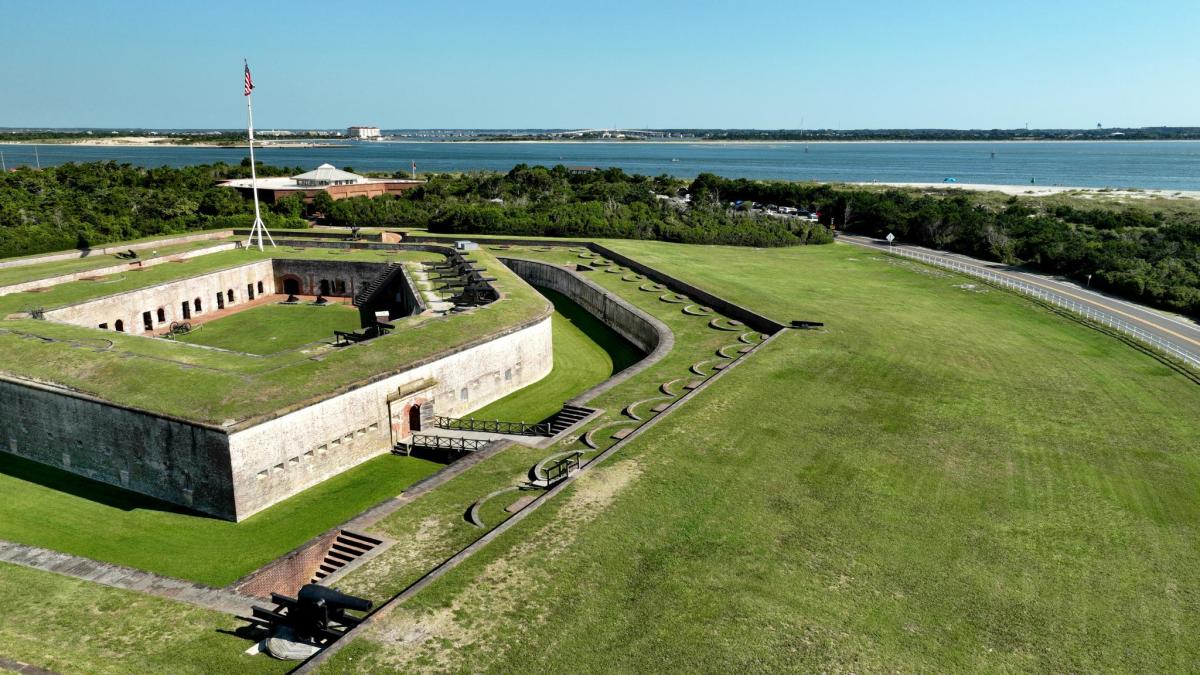 Fort Macon Aerial