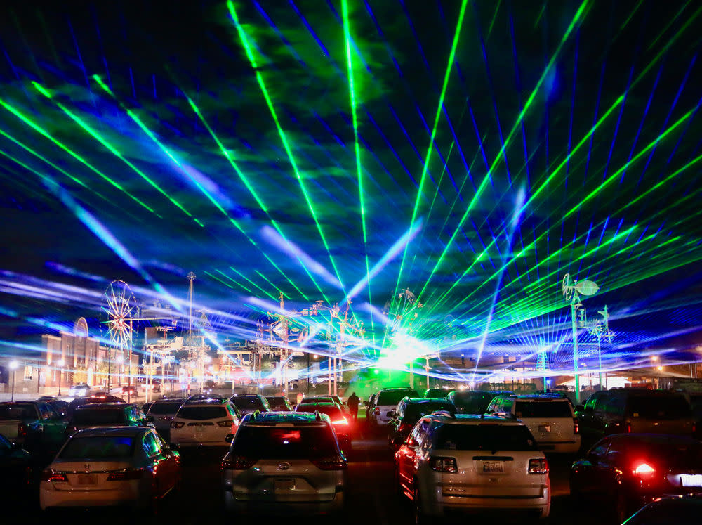 Christmas Laser Light Show