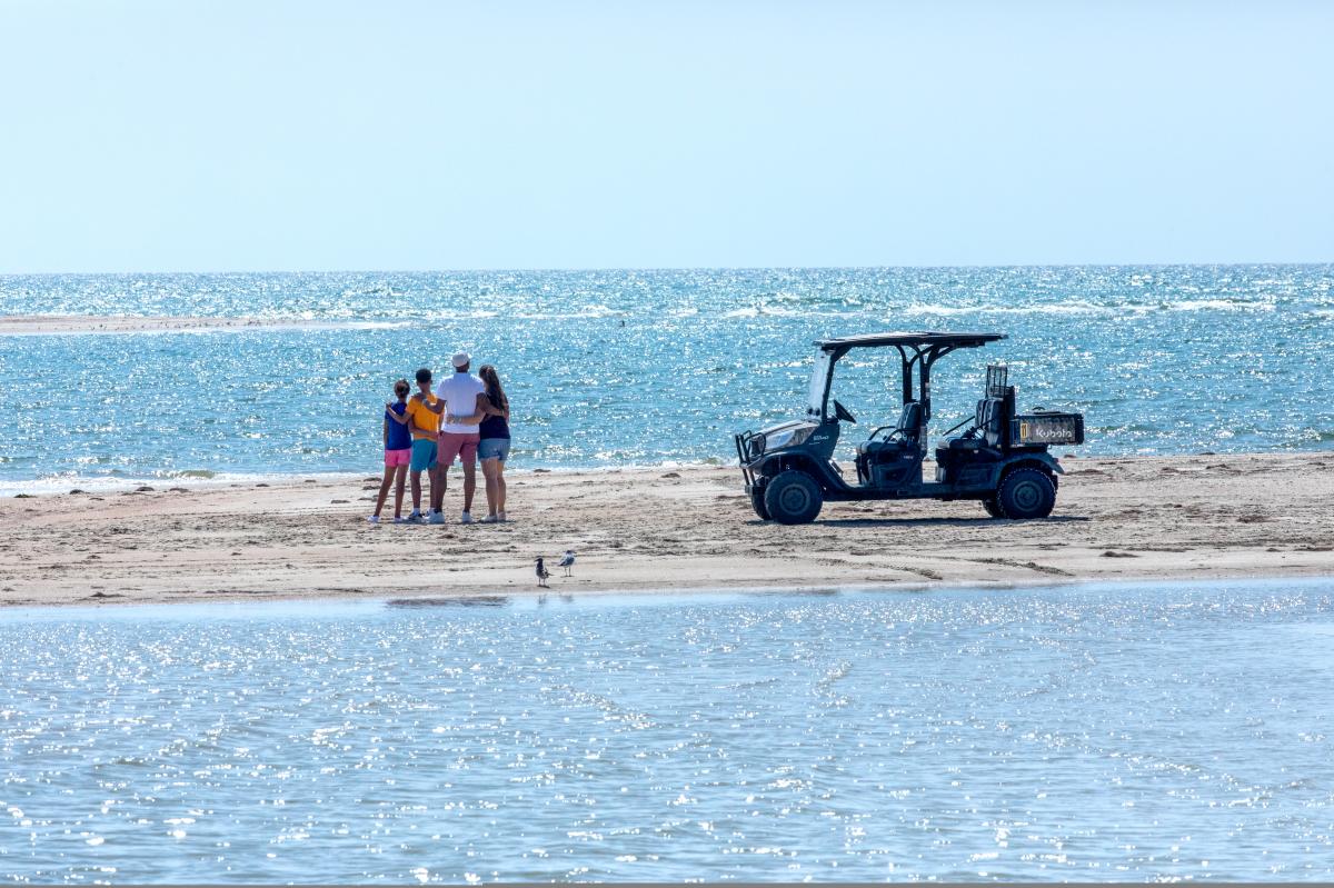 Cape Lookout with. ATV