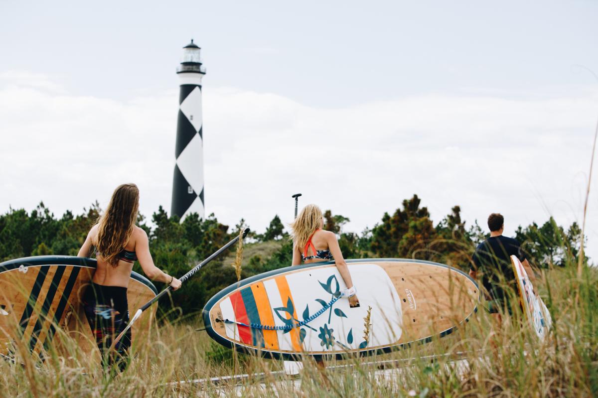 SUP at Cape Lookout