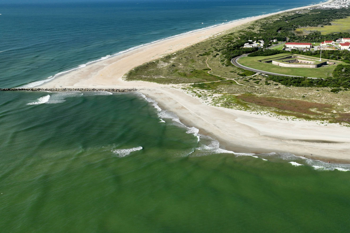 Fort Macon State Park Rock Jetty
