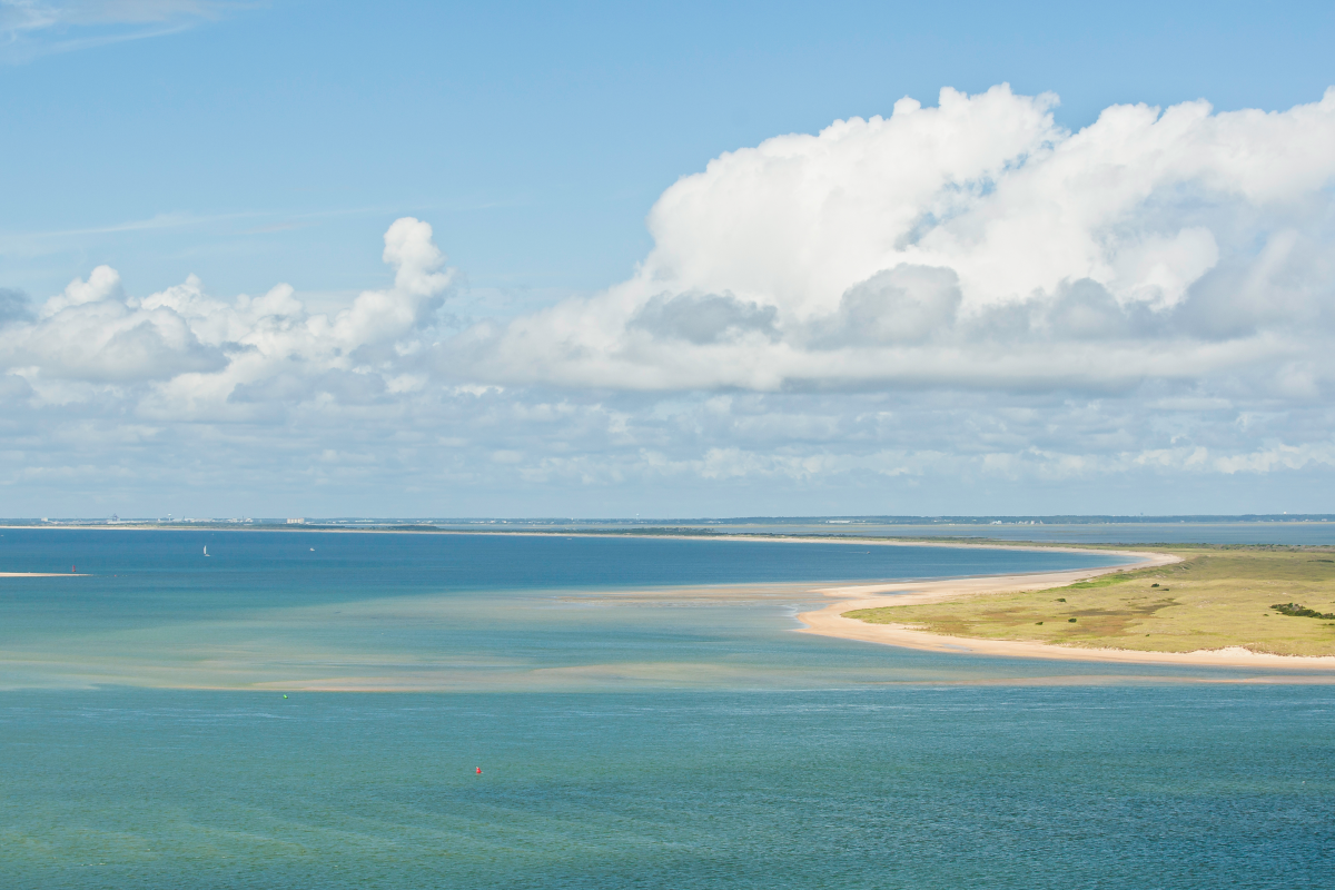 Aerial Shackleford Banks