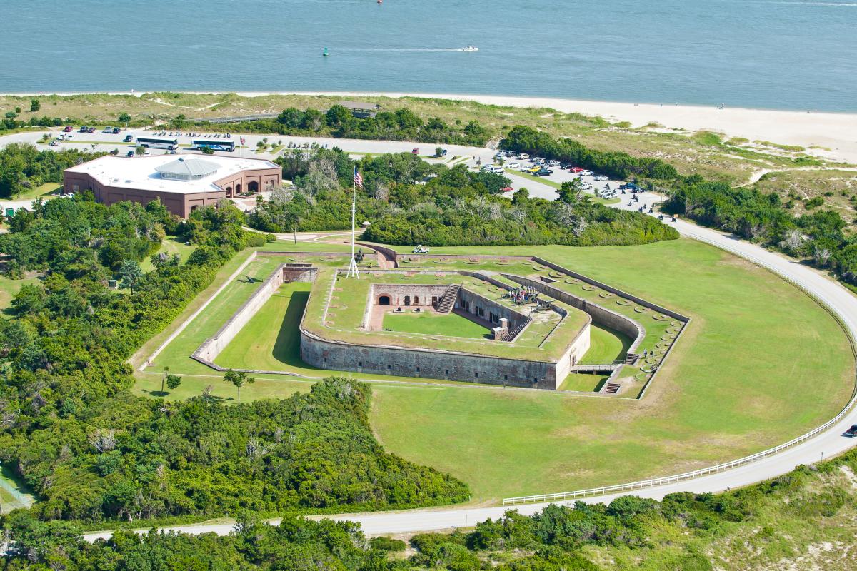 Fort Macon Aerial