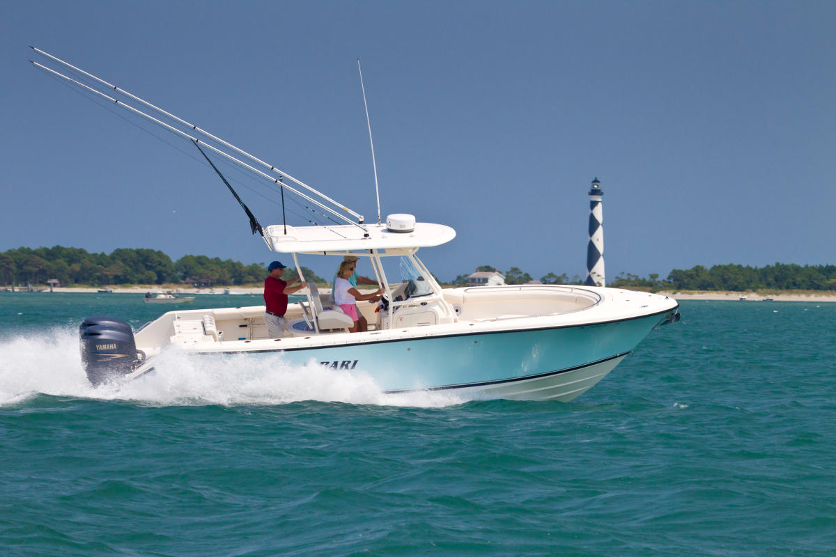 Boating at Cape Lookout