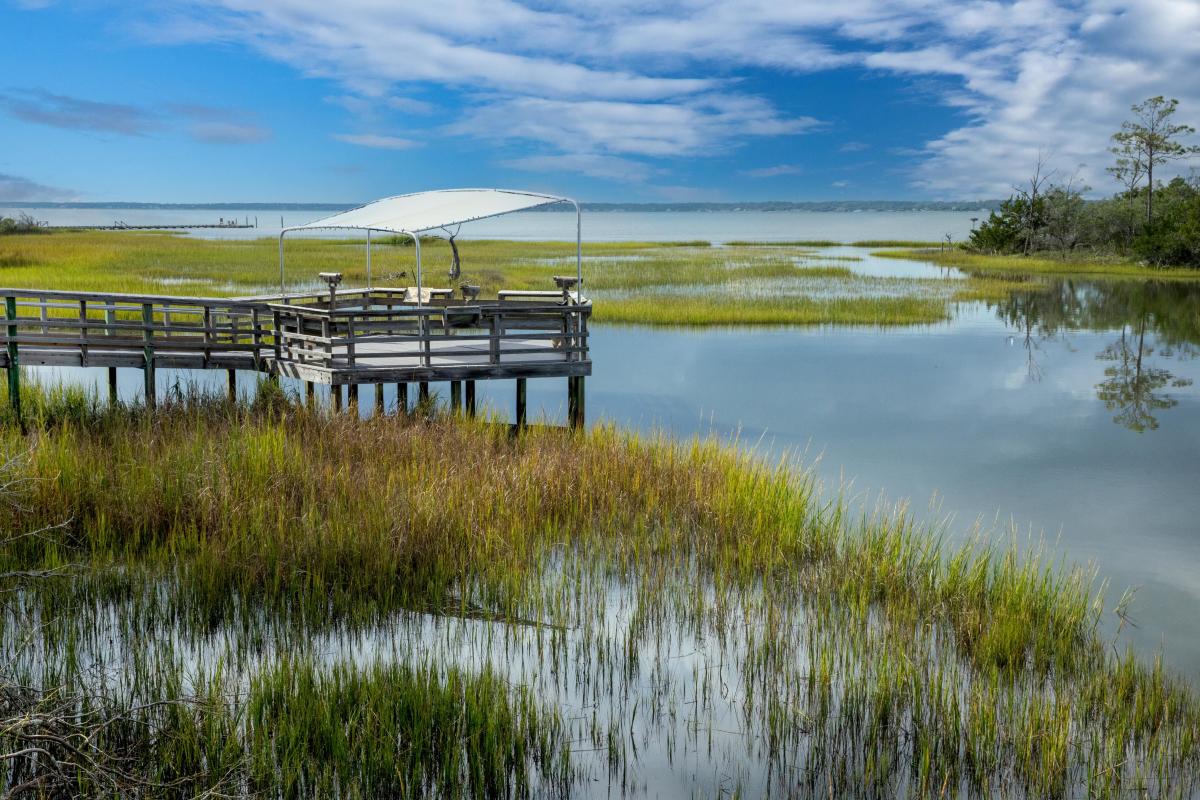 Aquarium hiking trail