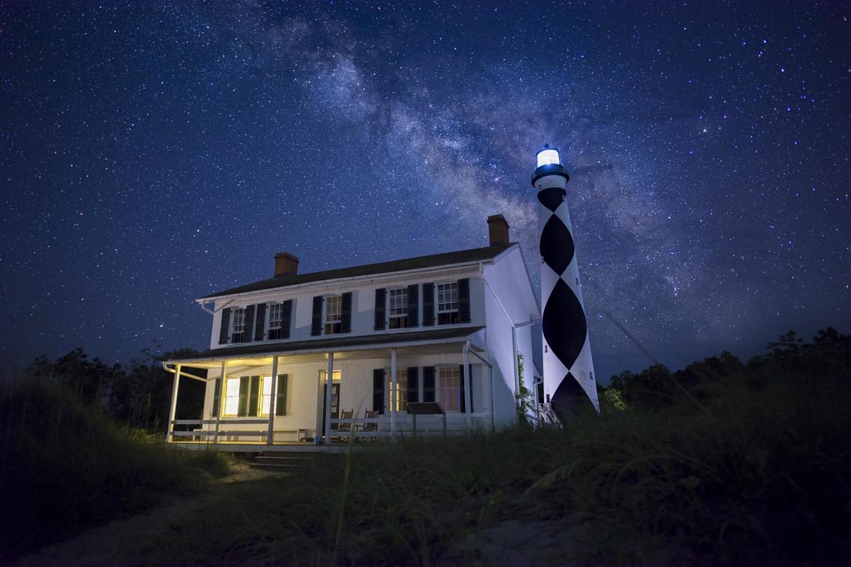 Cape Lookout at Night