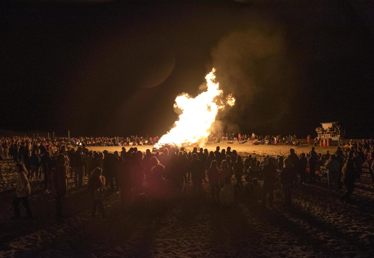 Atlantic Beach Bonfire