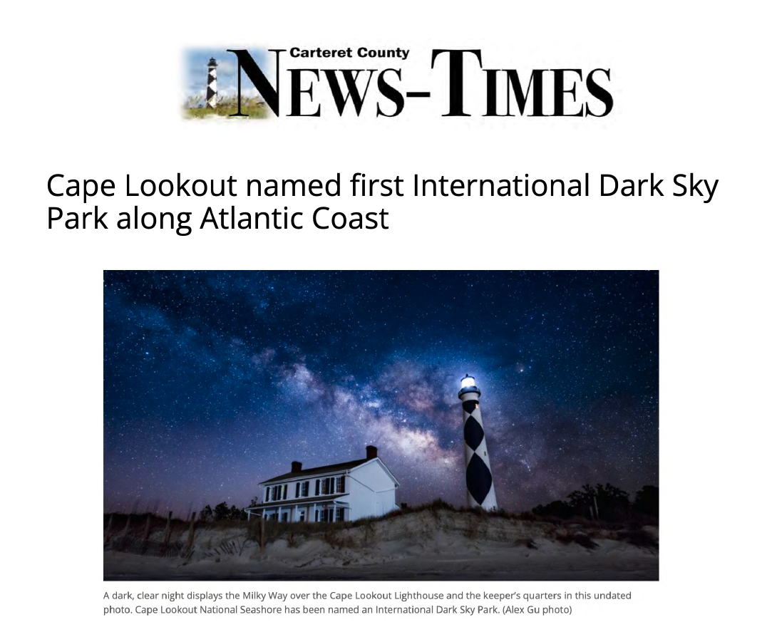 Carteret News Times Dark Sky