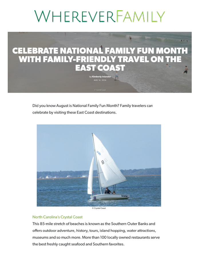 Wherever Family Press Release