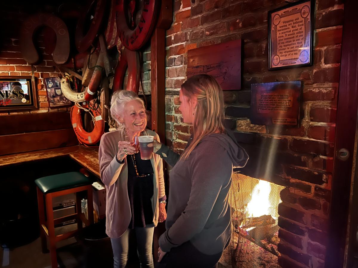 Backstreet Pub Fireplace