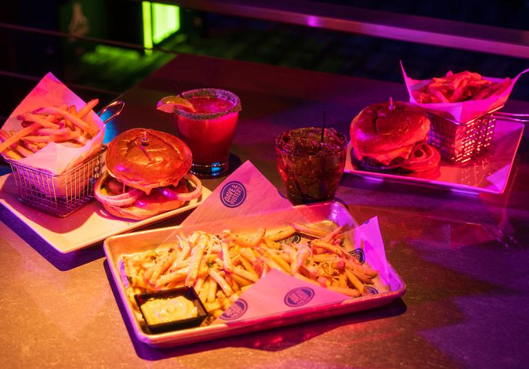 Eat great food and cool one of a kind drinks!