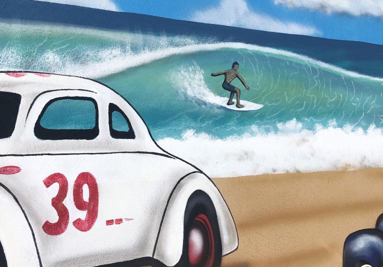 Mural - Crabby's Oceanside