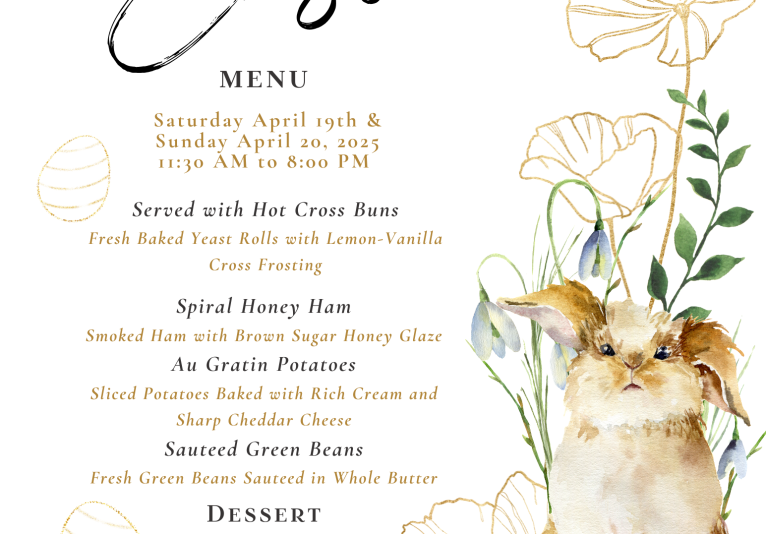 Easter Menu