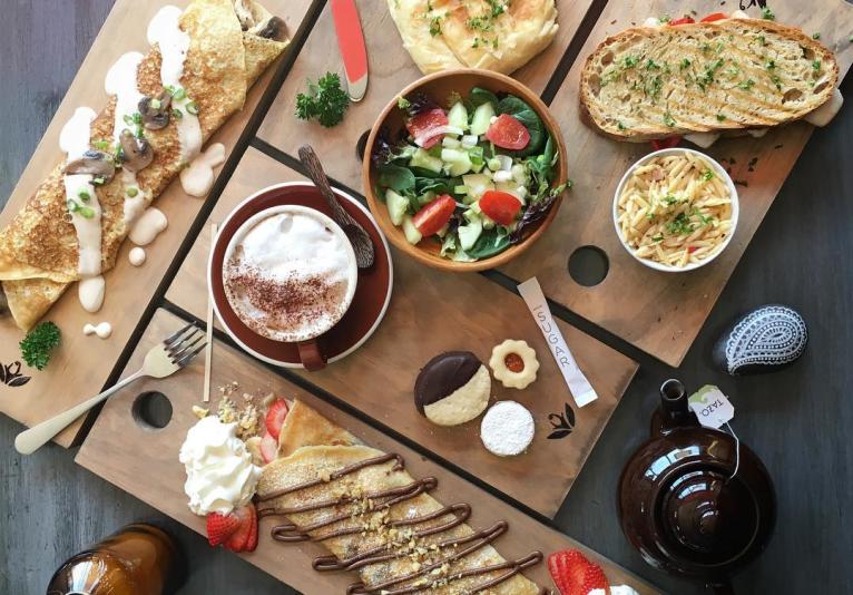 variety of food