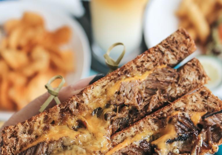 Smoked Brisket Grilled Cheese