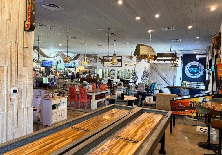 Dunes Brewing Shuffleboard Table