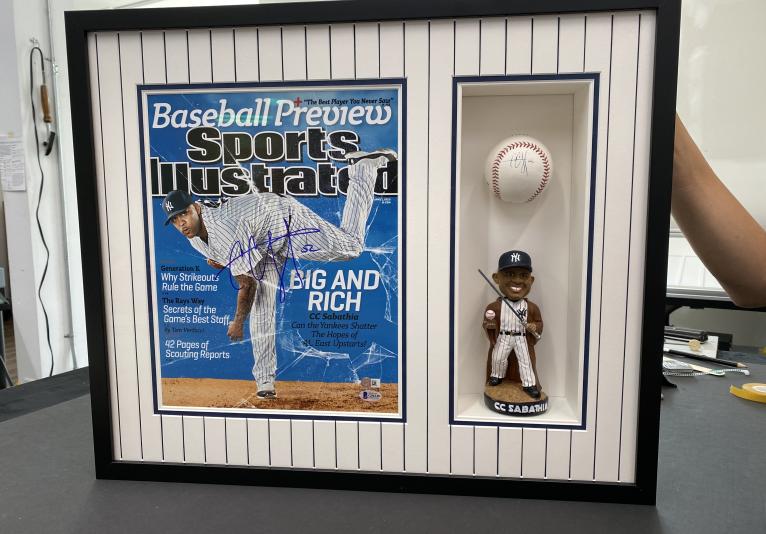 We Frame Sports Memorabilia