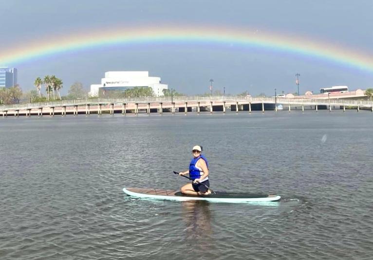 Rainbow Paddle Board Tour in Daytona Beach