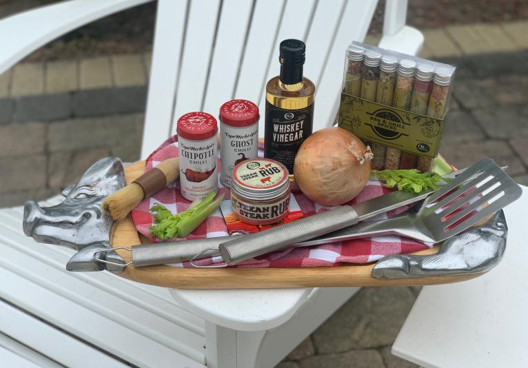 bbq display