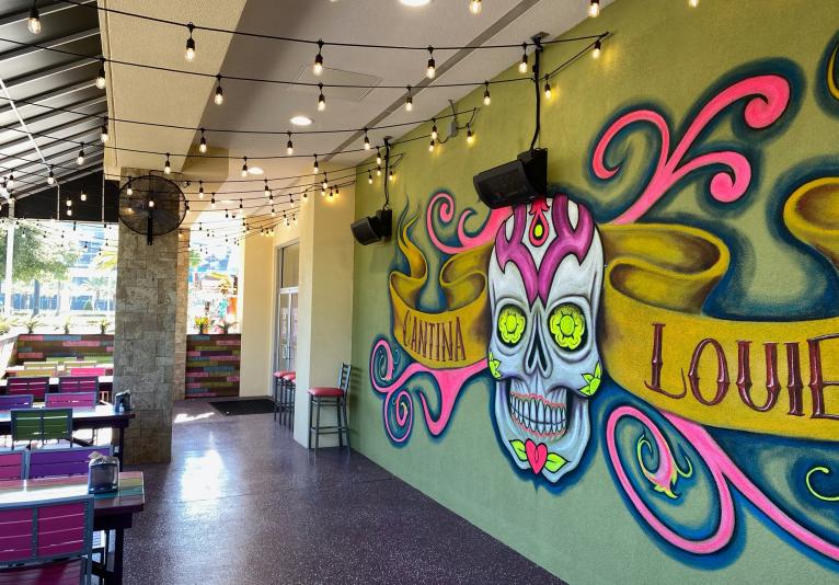 outdoor seating