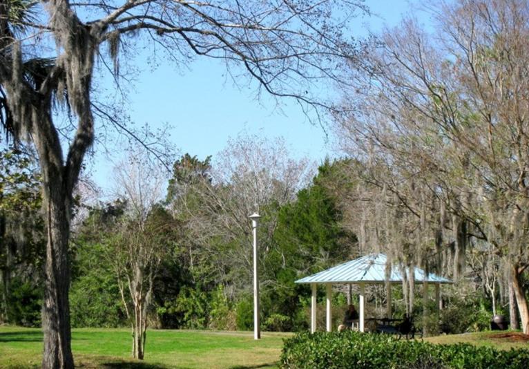 Central Park Ormond Beach Picnic Bench