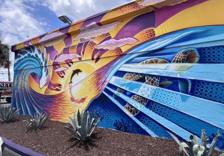 Mural - Cruisin Cafe