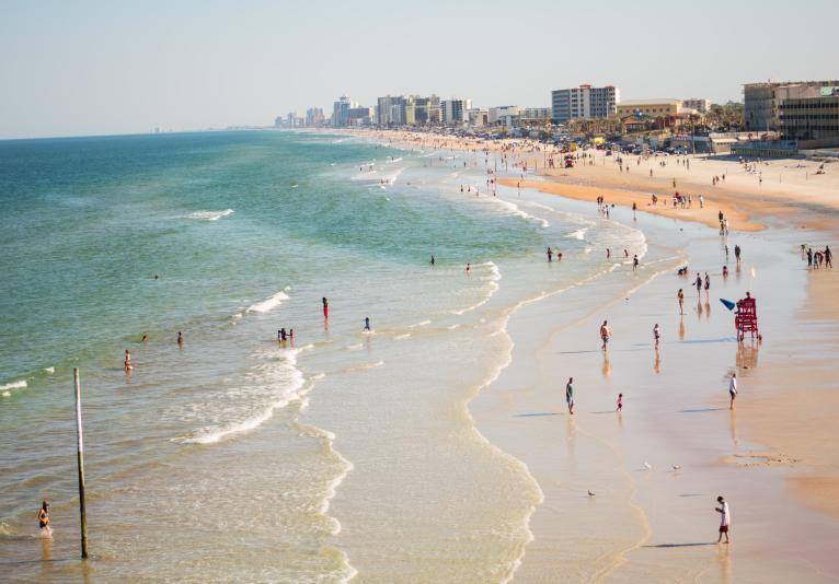 Distinctive Beach Rentals-Beach Aerial