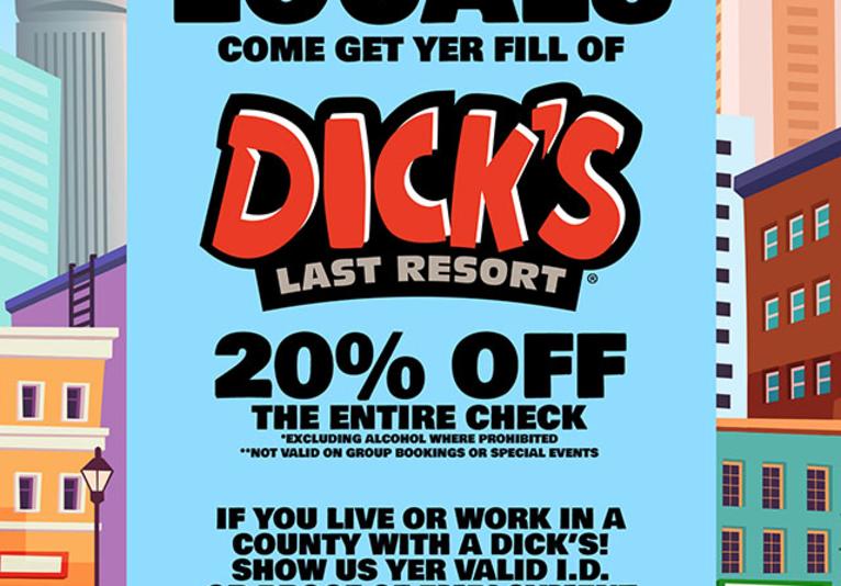 20% off Locals