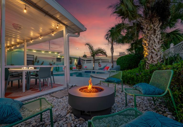 Night Time Firepit