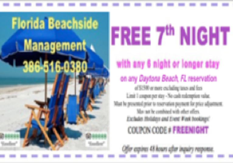 FREE NIGHT STAY