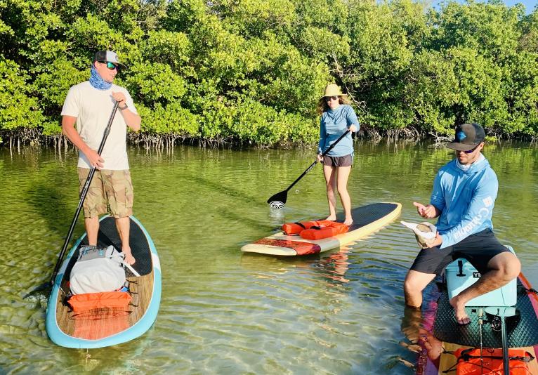 Clear Water Paddle Board Tour in Daytona Beach