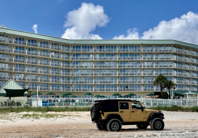 Beachfront Access with Style