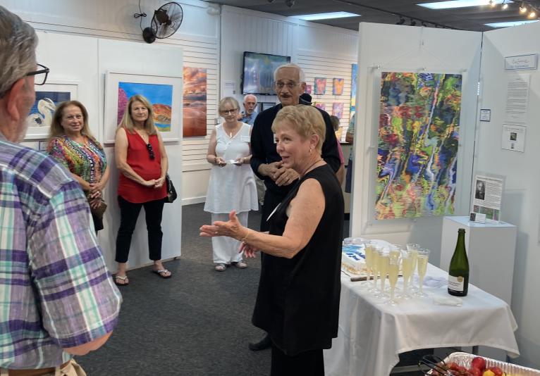 Interior-Art Opening