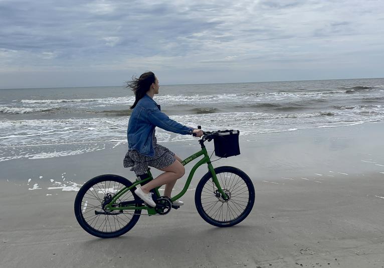 Biking the Beach