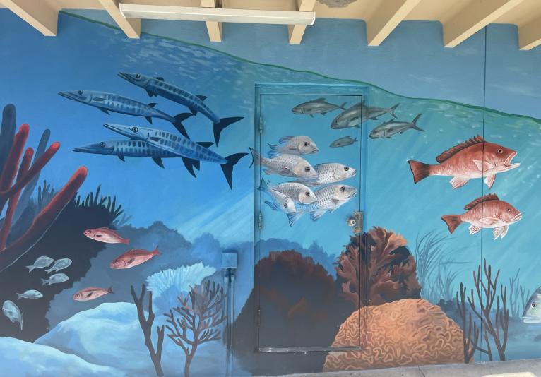 Mural - Two Jerks