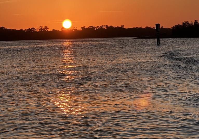 Dramatic Sunsets on the water