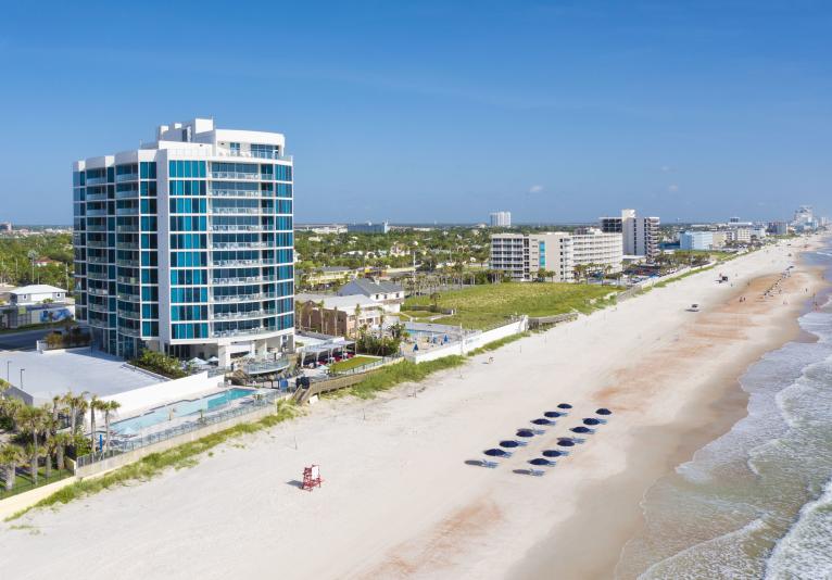 Looking North to Daytona Beach | Max Beach Resort