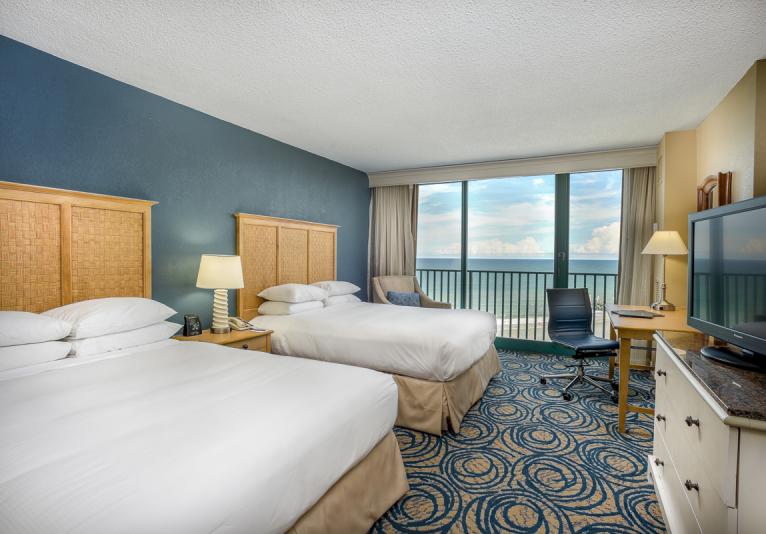 Hilton Daytona Beach Queen Oceanfront Room