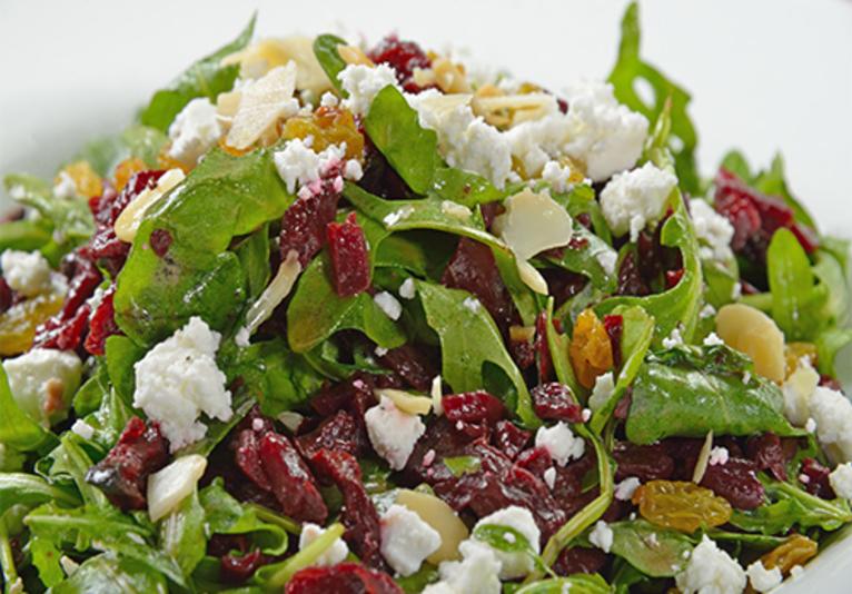 River Grille on the Tomoka Roasted Beet & Goat Cheese Salad