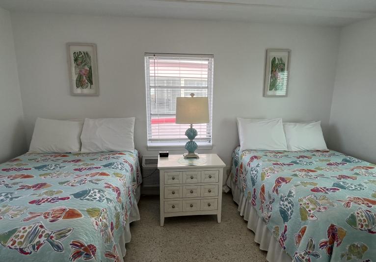 Oceanview One Bedroom Suite #35 Bedroom