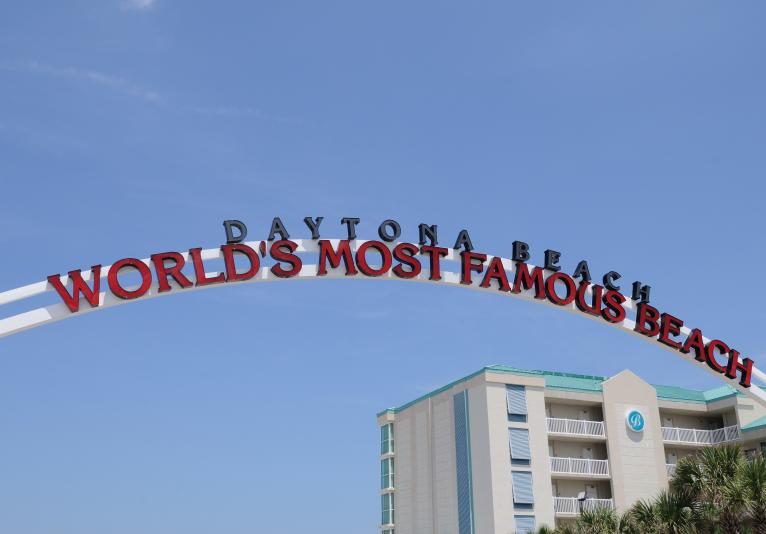 World's Most Famous Beach Sign