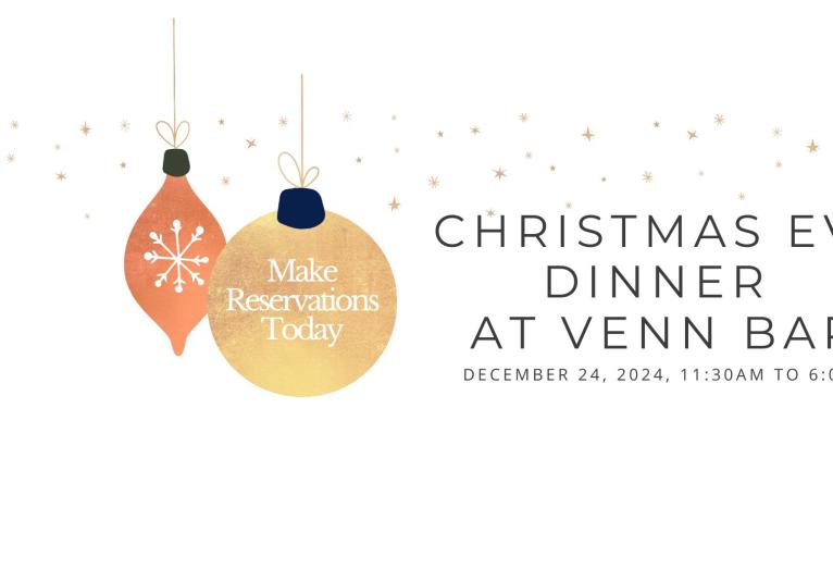 Christmas Eve Dinner at Venn Bar