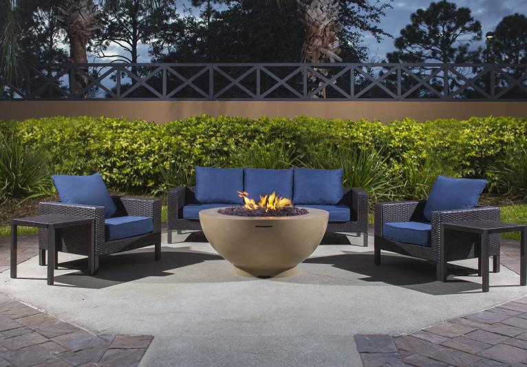Fire Pit Seating Area
