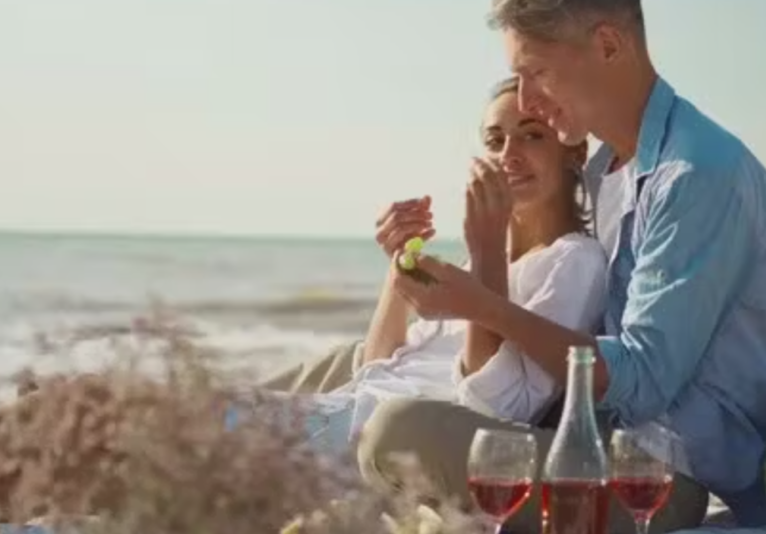 Beach Campfires Date Night