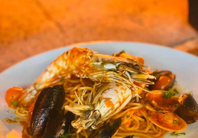 Seafood dish