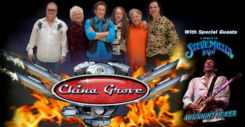 Steve Miller Band ドゥービー コンサート ポスター Bandshell Sounds of the Summer Concert Series: China Grove