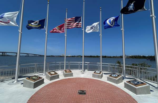 Veterans Memorial Plaza in Daytona Beach