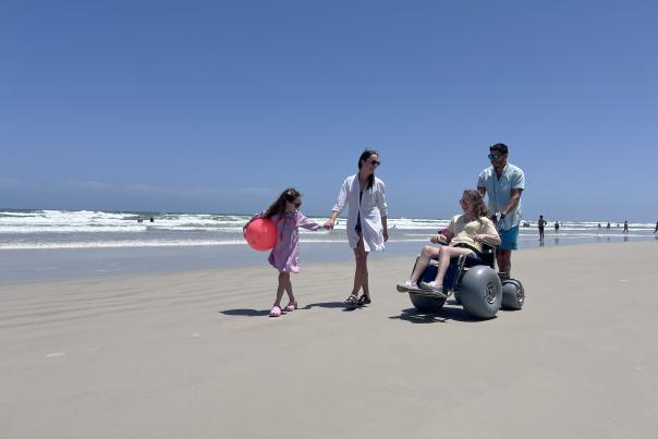 Beach Wheelchair - Family
